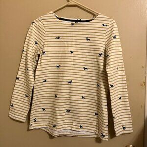 Doggie Print Joules Top